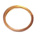 Yahoo! Yahoo!ショッピング(ヤフー ショッピング)らくまく アルミワイヤー・丸線 2.0mm パールオレンジ/1パック（50g）