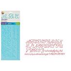  stencil сиденье [Script Alphabet]