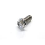 64 titanium сплав болт фланец болт M10×20mm P1.5 средний глаз 1 шт. .. пачка соответствует жарение цвет нет Ti-6Al-4V суппорт тормоза и т.д. 