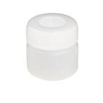 PE広口瓶 白 30mL　品番:101-5840102