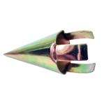 単管 ミサイル 先端打込ミサイル 48.6mm 単管打込み金具 パイプホルダー