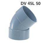 a long DV 45L 50 45° патрубок VP труба внутренний диаметр подключение осушение для соединительная муфта DV. урегулирование труба ПВХ ПВХ труба 