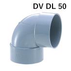 a long DV DL 50 90° патрубок VP труба внутренний диаметр подключение осушение для соединительная муфта DV. урегулирование труба ПВХ ПВХ труба 