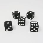 16mm ドットダイス 黒（1個）