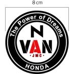  Honda HONDA N-VAN стикер NEW 8cm
