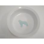大型犬用磁器製食器（大型犬シルエット）