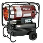 ショッピングオイルヒーター 静岡製機 ホットガン  熱風オイルヒーター HG125N2  業務用大型ストーブ 熱出力35KW