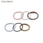 静電気防止グッズ ブレスレット ヘアゴム 静電気除去グッズ 静電気軽減ヘアブレスレット 3本セット アソート ASA0128 ブルー ピンク おしゃれ かわいい 人気