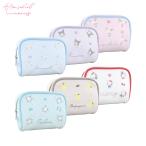 ポーチ 化粧ポーチ ボックスポーチ サンリオキャラクターズ ボックスポーチ シナモロール クロミ ウサハナ ポチャッコ ポムポムプリン ハローキティ LSR-P009