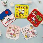 ミニハンカチ 5枚セット  ハローキティ ミニタオル セット ハンカチ タオル 子供用 ハンカチセット ガーゼ キッズ 女の子 男の子 幼稚園 保育園 プレゼント