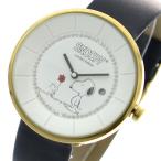 スヌーピー SNOOPY ピーナッツ PEANUTS 腕時計 レディース SN-1030A クォーツ ホワイト ブラック