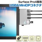 Surface Pro4 専用 USB3.0 HDMI ポート &amp; カードリーダー USB ハブ アダプタ ドッキングステーション HUB DOCK サーフェス （テレ..