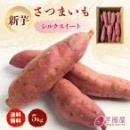 ショッピングさつまいも 2025年 新芋 シルクスイート さつまいも 5kg 茨城 箱 さつま芋 甘い 生芋 おいも お芋 芋 いも 茨城県産 ひたちなか 千葉県産 国産 5キロ 焼き芋 サツマイモ