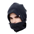  капот защита горла "neck warmer" мужской / женский защищающий от холода маска для лица защита горла "neck warmer" боа шея roll длинный модель для мужчин и женщин (M22 черный )