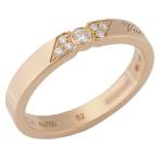 ヴァンクリーフ＆アーペル ダイヤモンド トゥージュール シニアチュール エトワール マリッジ リング VCARP7RE52 K18PG #52 証明書付