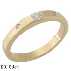 スタージュエリー ダイヤモンド/0.09ct リング K18YG 9号