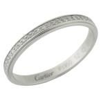 カルティエ ダイヤモンド ダムール ウェディング フルエタニティ リング B4093600 Pt950 #52