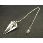 天然石 ペンデュラム 水晶（クリスタル） パワーストーン ダウジング ヒーリング カット型ペンデュラム