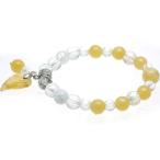 チャーム付きブレスレット天使の羽ブレスレットアラゴナイトAragonite...