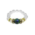 天然石アズロマラカイトリング金カラーパワーストーンバラ売り/インペリアルオ...