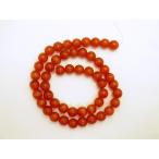 人工キャッツアイ オレンジ 8mm 一連