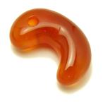 天然石勾玉カーネリアンパワーストーン古代勾玉勾玉Mサイズバラ売りパワースト...