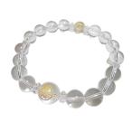 天然石 戦国武将 徳川家康 水晶 ルチルクォーツ ブレスレット 天然石 風水 パワーストーン