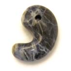 天然石勾玉ソーダライトパワーストー...