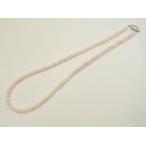 ピンクオパール6mm玉AAA50cmネックレス天然石パワーストーン