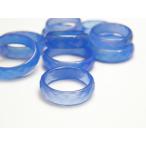 Yahoo! Yahoo!ショッピング(ヤフー ショッピング)きらきら輝く 天然石 カットリング ブルーメノウ 指輪 1個売り 天然石 パワーストーン