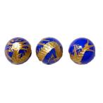 金龍彫刻ビーズブルーメノウ14mm1粒売り