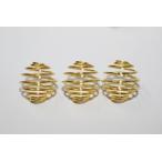 Yahoo! Yahoo!ショッピング(ヤフー ショッピング)かごペンダントトップ ビーズ入れスパイラル型パーツ 金 1個売り