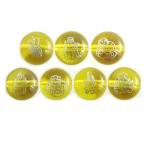 七福神黄水晶銀色入り7粒セット10mmセット彫刻ビーズ天然石パワーストーン