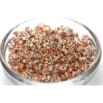 パーツ 花型ロンデル 6mm 金具ピンクゴールド色 20個セット