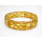 山入りファントムシトリン15x10mmバングルブレスレット現品パワーストーン