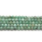 丸ビーズエメラルドライトカラー6mm一連風水パワーストーン