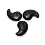 天然石勾玉M龍彫りオニキスパワーストーン現代勾玉パワーストーンバラ売り龍素...