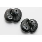 天然石勾玉S龍彫りオニキスパワーストーン現代勾玉パワーストーンバラ売り龍素...