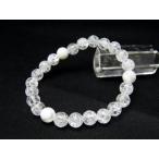 Yahoo! Yahoo!ショッピング(ヤフー ショッピング)8mm_Simple_3´sブレスレット マザーオブパール＆クラック水晶 天然石 パワーストーン