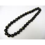 ネックレスブルータイガーアイ12mmAA差込タイプクラスプ天然石パワーストーン