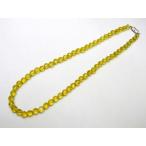 ネックレスシトリン64面カット6mm磁石タイプクラスプ天然石パワーストーン