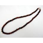 ネックレスレッドタイガーアイ6mm...