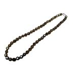 ネックレススモーキークォーツ64面カット8mm磁石タイプクラスプ天然石パワ...