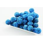 丸型10mm薔薇ビーズターコイズパ...