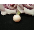 般若心経彫刻ビーズピンクオパール1粒15mm穴あり一粒売りビーズ天然石パワ...