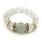 フローライトグリーンリング指輪銀メ...