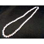 ローズクォーツ2Aネックレス6mm差込タイプ天然石パワーストーン