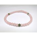 Yahoo! Yahoo!ショッピング(ヤフー ショッピング)4mm_Simple_3´sブレスレット ローズクォーツ＆アベンチュリン 天然石 パワーストーン