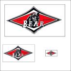 BEAR* Bear - популярный стандартный стикер S/M/L 3 шт. комплект большой uenzte-