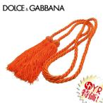 ドルチェ＆ガッバーナ DOLCE アンド GABBANA アパレル 帯締め 1AWBL21 BL07 CORD 0244 オレンジ 帯締め 大 S レディース通販